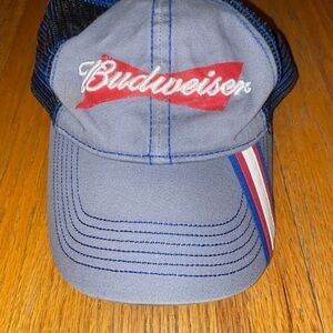 Budweiser Gray Trucker Hat, King of Beers
